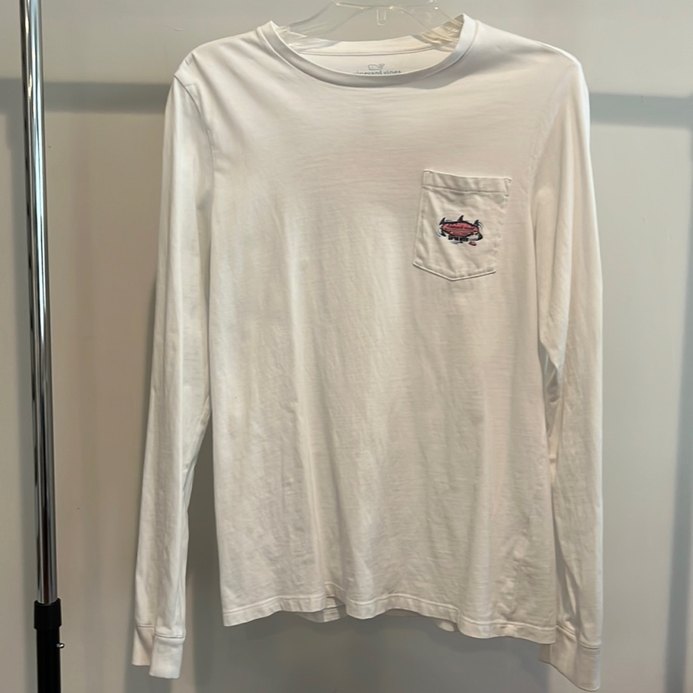 Vineyard Vines Boys Shark Week Long Sleeve